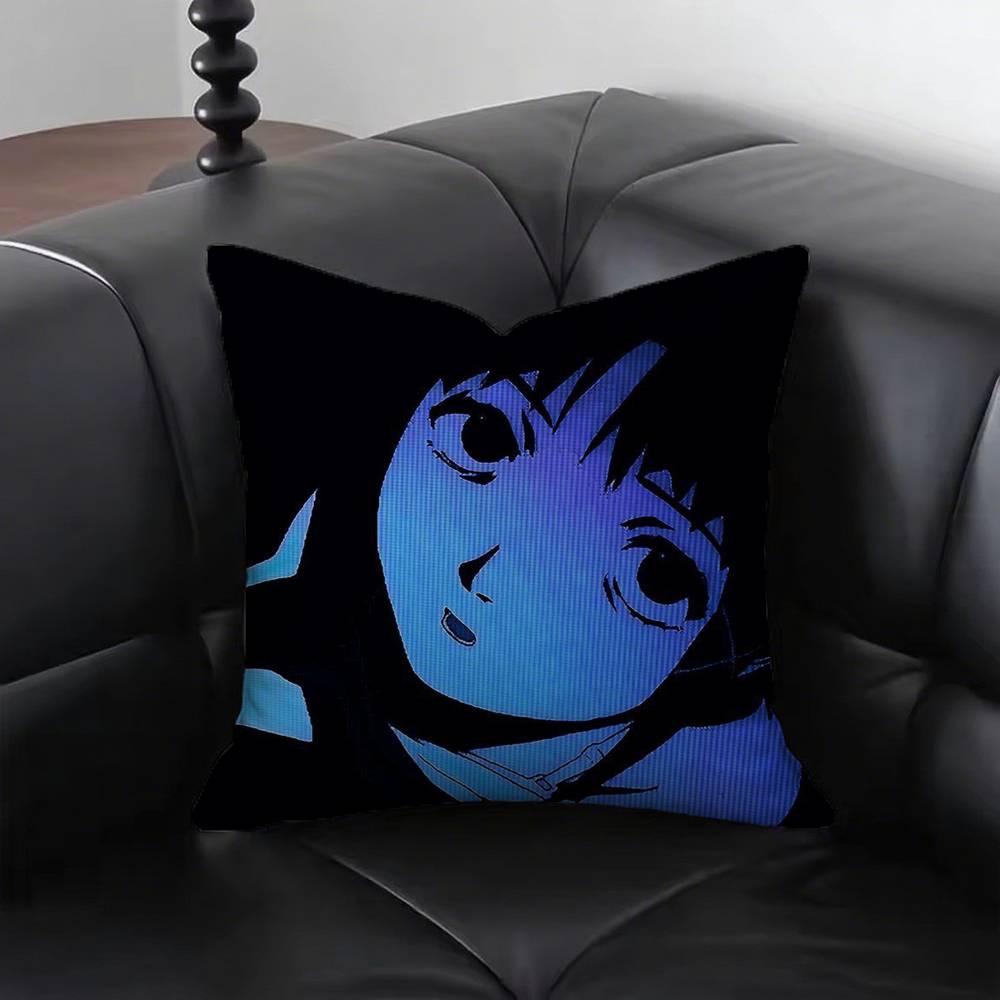 Serial Experiments Lain Kissenbezug Quadratisch Schlafzimmer Sofa Freizeit Komfort Kissen Auto Wohnzimmer Heimdekoration