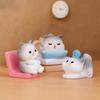 Cat Micro Landscape Resin Crafts Garden Desktop Decoration Actions Multiple
