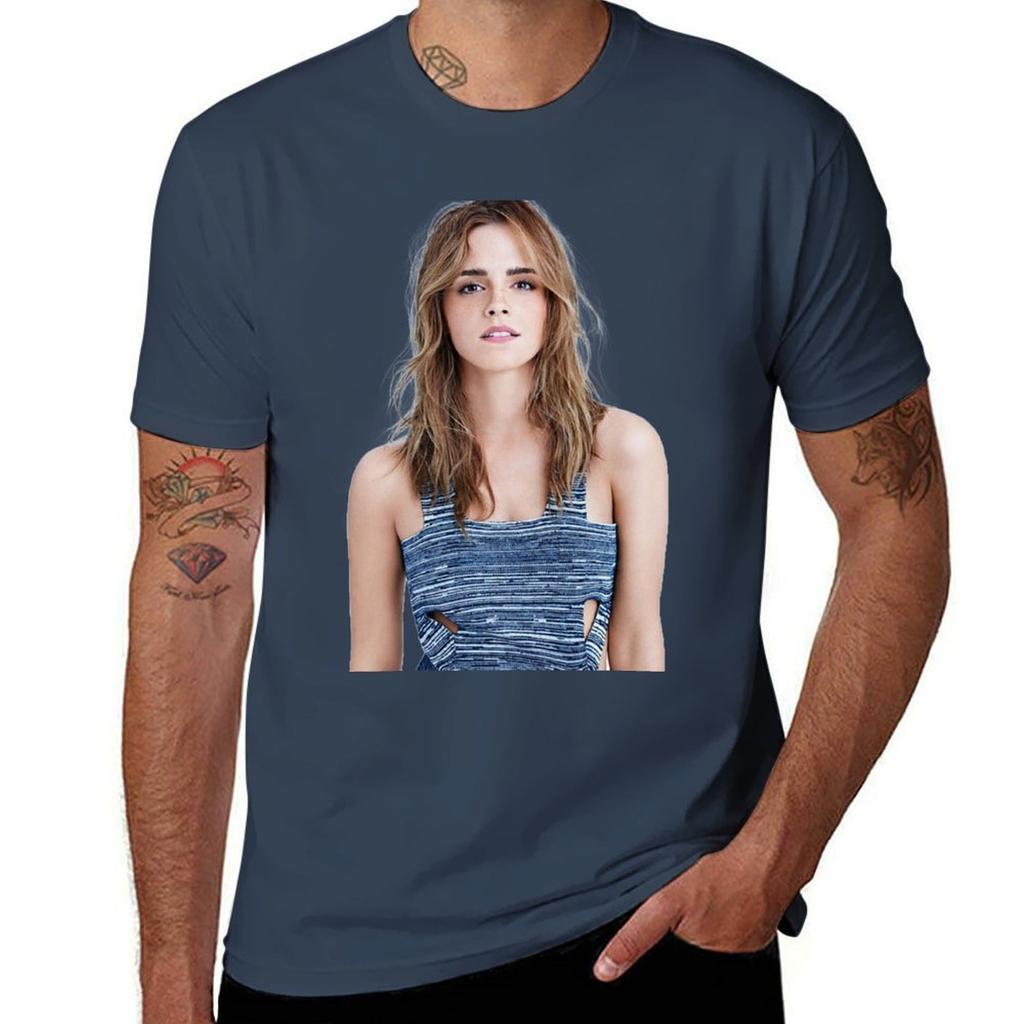 Emma Watson Cool Calm Model Tshirt Casual Trendy Streetwear Tee Shirt Tshirt