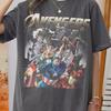 2026 Styl Avengers Męski i Damski Letnia Koszulka Czysta Bawełna Styl Fanowski Wygodna, Oddychająca, Wysokiej Jakości Ins Y2k