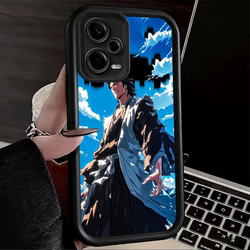 Phone Case for Xiaomi Redmi Note 15 14 13 Pro Plus Bleach Aizen Sousuke Shell 12S 11 11S 11T 5G 14S Soft Silicone Funda