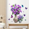 3D Simulation Vase Bedroom Room Wall Stickers Decal Home Living Room Decoration