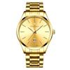 Fengzun Ultra-Thin Black Quartz Mesh Strap Waterproof Men's Watch