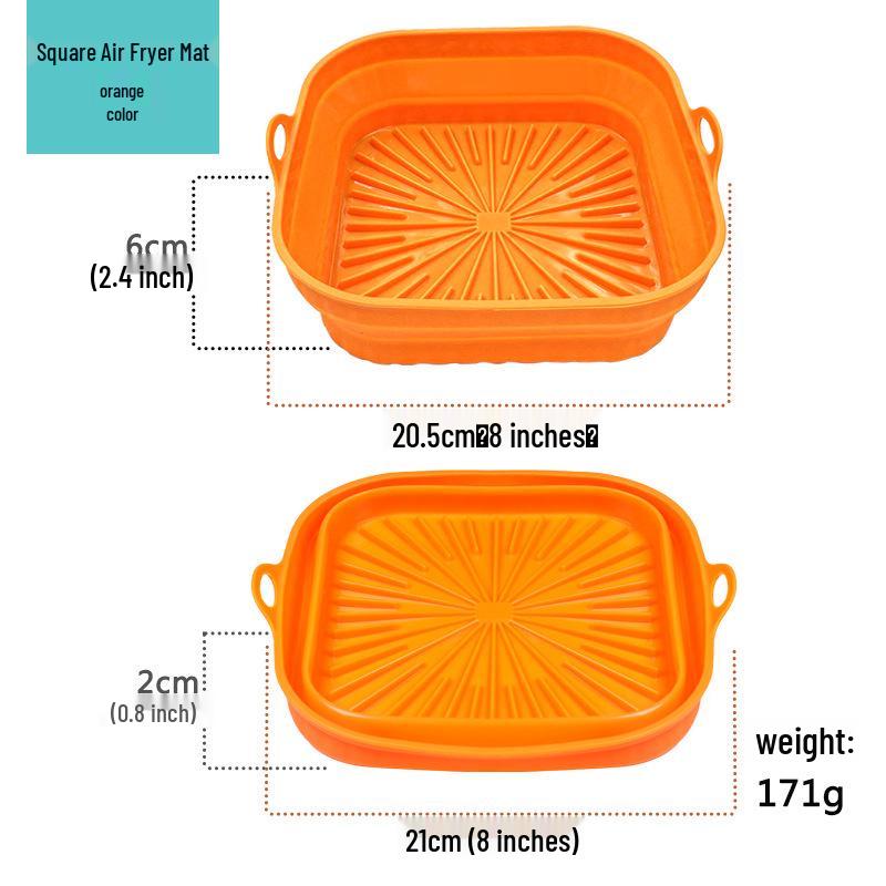 Silikonowa Forma do Pieczenia i Mata do Frytkownicy Powietrznej - Silikon Spożywczy
