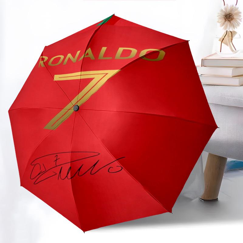 Eredità di Ronaldo Ombrello pieghevole da viaggio Adatto a tutte le stagioni Ombrello da esterno Ombrello parasole