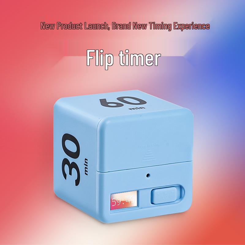 

Electronic Flip Timer for Study & Kitchen: Self-Discipline Reminder and Time Management Tool 15-20-30-60 minutes зелёный