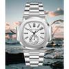 Specht & Söhne Men's Classic 5980 Watch Japan VH60 Movt Luminous AR Coating Sapphire Crystal Steel Wristwatches 50M Waterproof