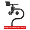 Polycarbon 1-61m/s Wind Speed Sensor 161° Wind Direction Transmitter Agricultural Weather Station Monitoring Transmitter