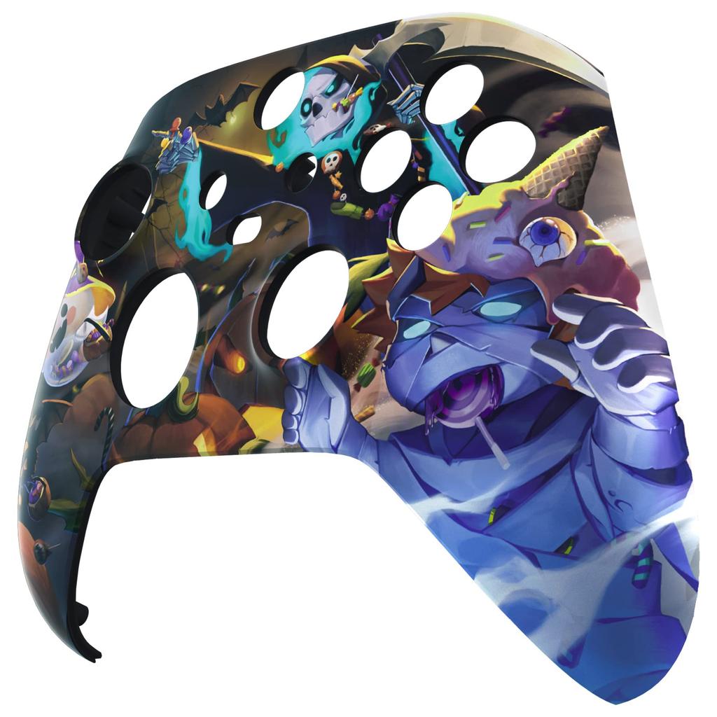 custom front housing shell for Xbox Series cover faceplate for Xbox Series and Xbox Core not Candy eXtremeRate's glow-in-the-dark X/S, soft-touch X/S