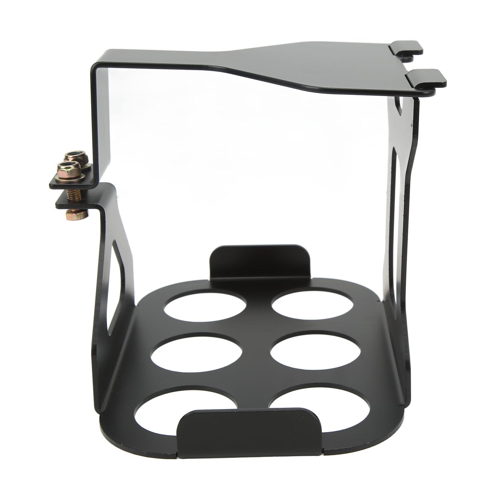 

Battery Hold Down Tray Carbon Steel Battery Box Bracket Fit for Optima Group 34 78