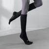 Fem tær Lange sokker Strømper Uformelle stripete sklisikker Pilates Yoga Sokker Bomull Pustende Fitness Gym Løpe Sykkelsokker