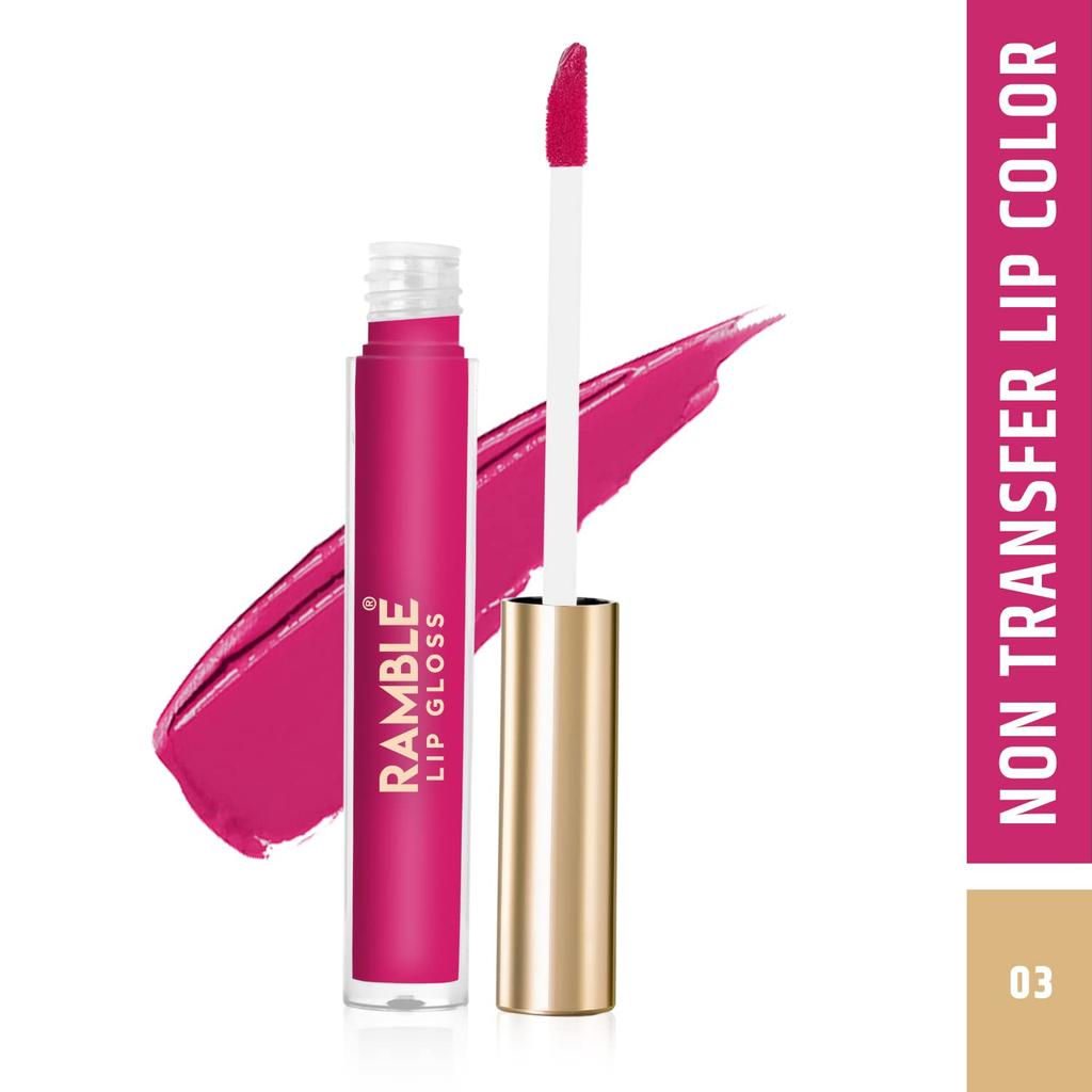 If Ramble Matte Quin Lip Color| Matte Texture|Long Wear |Smudge Proof |Waterproof, 3 Ml (MQ Mini-3)