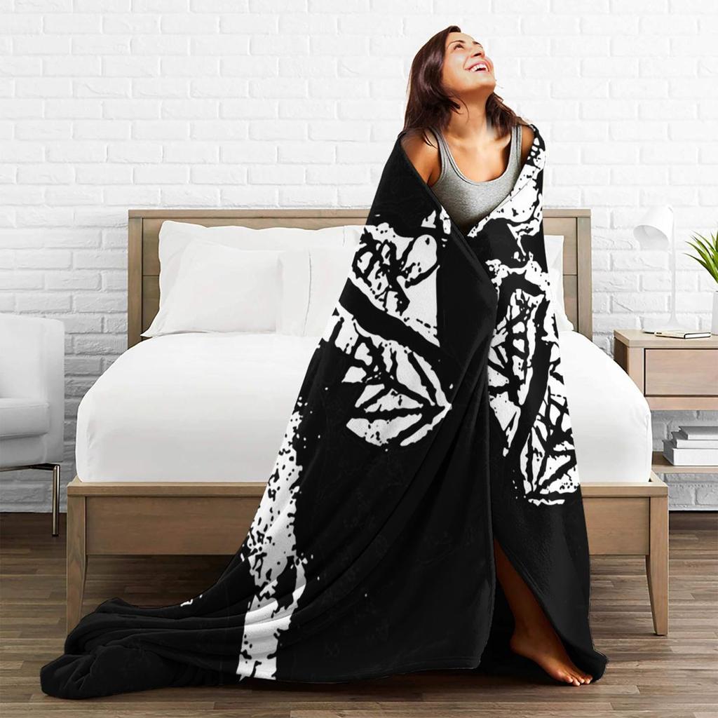 Darkhold Scarlett Witch Of Chaos Blanket Soft Warm Flannel Throw Blanket Cover for Bed Living room Picnic Travel Home Sofa