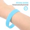 100 Silicone Wrist Identification Luminous Silicone Colored Silicone Rubber Luminous Silicone Luminous Bracelets [STOBOK] Glow-in-the-dark Bracelets,