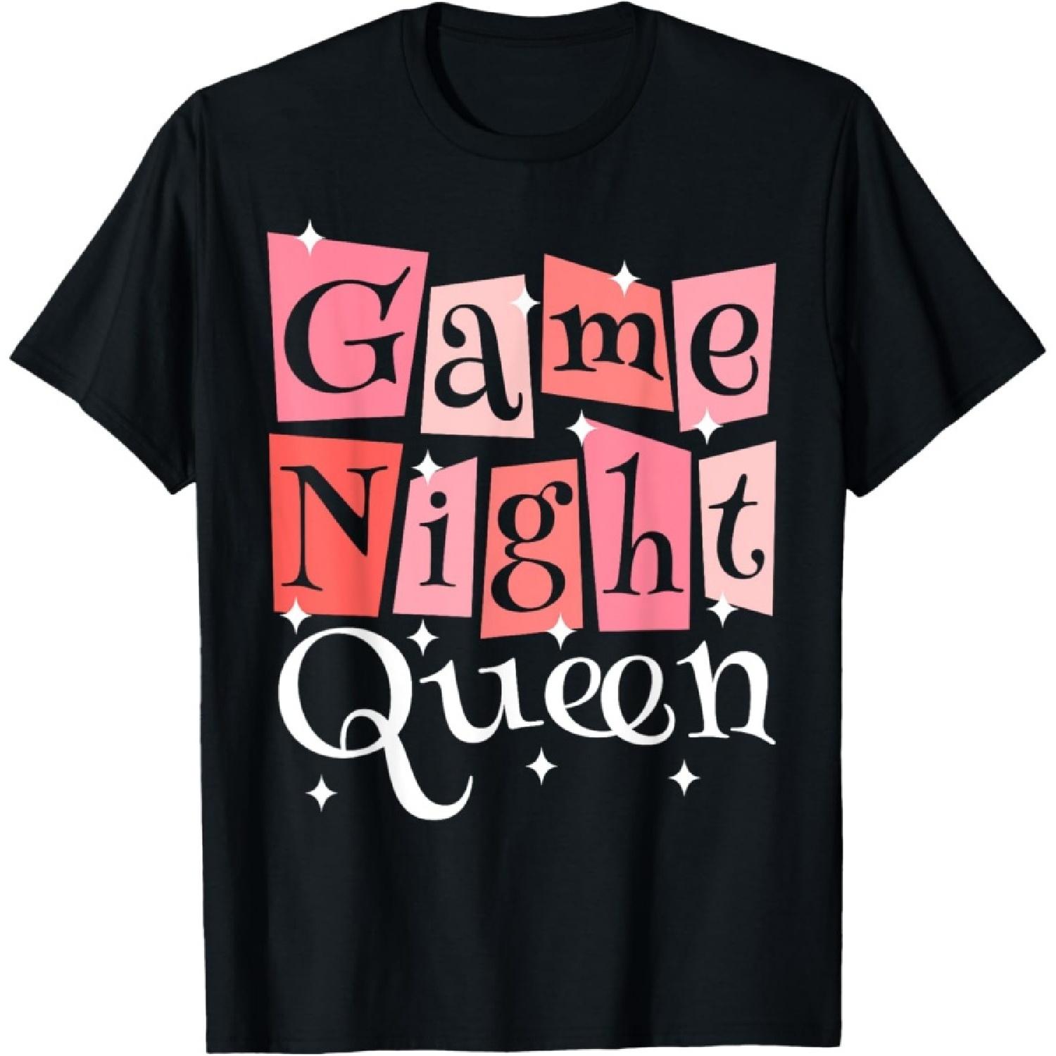 Girl Game Night Daughter Family Board Game Night T-Shirt S