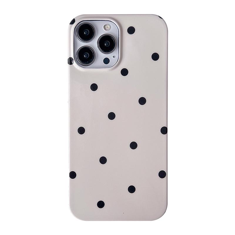 

Stars Popular Style Ins Polka Dot Design Phone Case For iPhone 17 Pro Max 16 15 13 14 Glossy IMD TPU Back Cover iPhone17 Pro