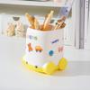 Cartoon Pencil Box Cute Car Shape Pen Container Creative Desktop Stationery Storage Rack  Student Pen Container Gifts