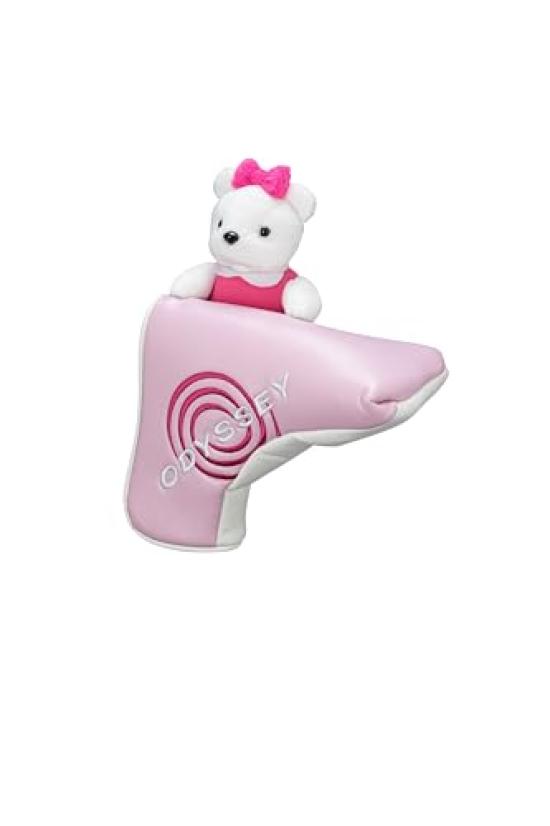 

ODYSSEY Чехол для головки паттера BEAR BLADE WHT SS 24 (Тип штифта) Белые Дамы