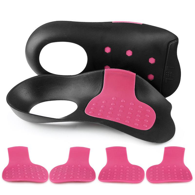 

Регулируемая по высоте стелька для поддержки свода стопы и плоскостопия Medium красный/чёрный