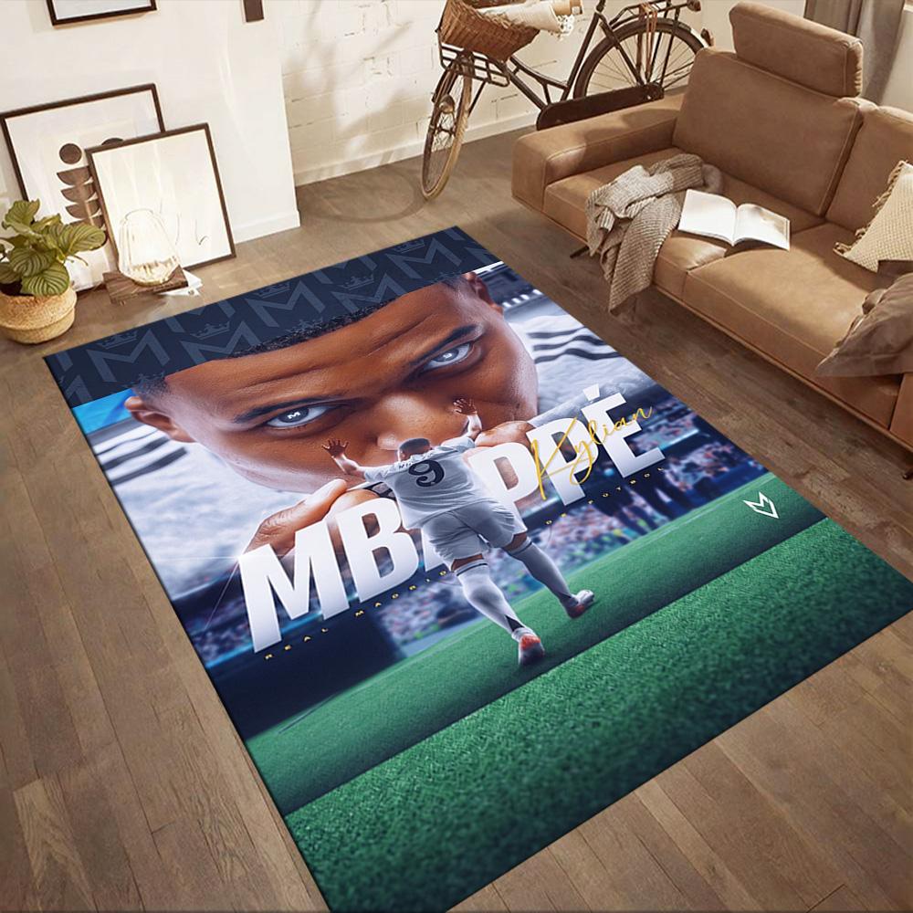 Mbappe 81 Carpet Perfect for Hallway Foyer Game Room Outdoor Anti-slip Rug Decorate Offices Spiritual Gift