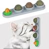 Natuurlijke Kattenkruid Kat Muur Plakbare Bal Speelgoed Krabbers Snoepjes Gezond Natuurlijk Verwijdert Balletjes om de Spijsvertering te Bevorderen Kattenkruid Snack