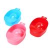 Plastic Nail Art Remover Bowl DIY Style Bath Treatment Manicure Hand Soak Bowl Remover Container Hand Wash Nail Soaking Tray