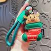 Christmas Classic Christmas Theme Cute Cartoon Design Gift Bag Charm Christmas Decoration Ornament Funny 1PC