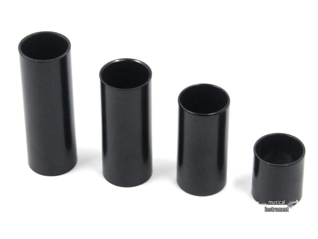 Stainless Steel 304 Guitar Slide Tube for Electric & Acoustic Guitar - 4 Sizes, 3 Colors