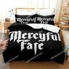 Mercyful Fate Bettwäsche-Set Für Schlafzimmer Weiche Moderne Tagesdecken Bequeme Kinder Kinder Weiche Bettbezüge Bequeme Steppdeckenbezüge Und Kissenbezüge