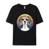 Beagle Mit Sonnenbrille T-Shirt T-Shirts Für Männer T-Shirt Rundhals Reine Baumwolle T-Shirts Oberteile Tees Top Qualität