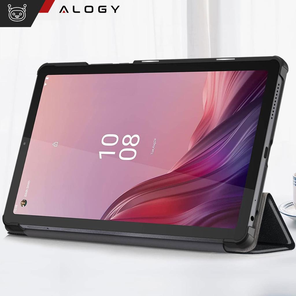 Etui Na Tablet Lenovo Tab M9 2023 9" Tb310Xu Tb310Fu Obudowa Case Alogy Book Cover Czarne
