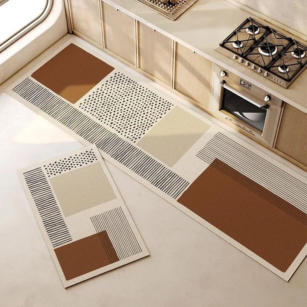 Dialgae Mud Carpet Kitchen Dirty And Easy To Care For Washable Simple Nordic Bathroom Strong Absorbent Home Decoration