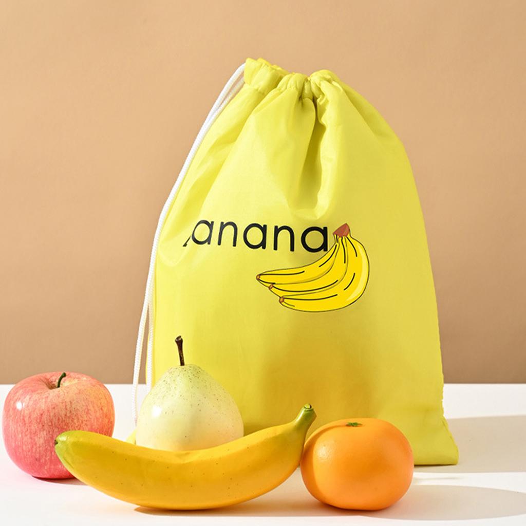 Reusable Vegetable Fruit Freshness Storage Bags Polyester for Kitchen Refrigerator Organization Large Capacity