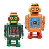 Vintage Robot with Wind Up Handle Clockwork Spring Toy for Collection Coffee Shop Home Decoration Ph