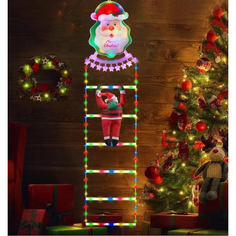 Santa Claus Climbing LED Stair Lights