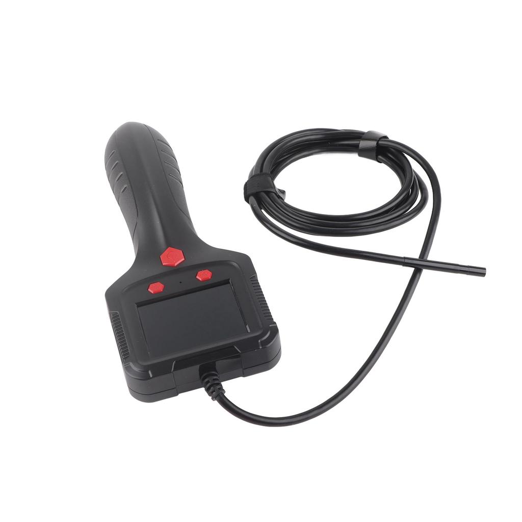 Endoscope industriel, écran HD de 2,4 pouces, boîtier ABS portatif, caméra d'inspection endoscopique pour usine