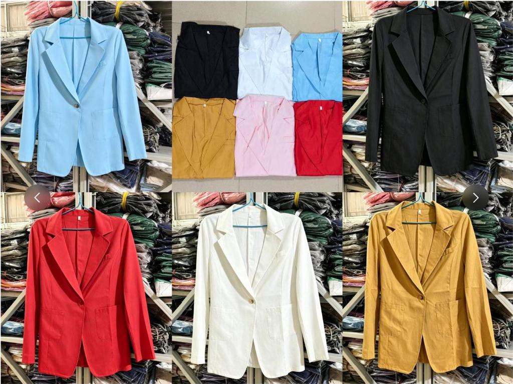 Women's Candy Color Slim Fit Long Sleeve Casual Blazer - Flattering Business Jacket 2026