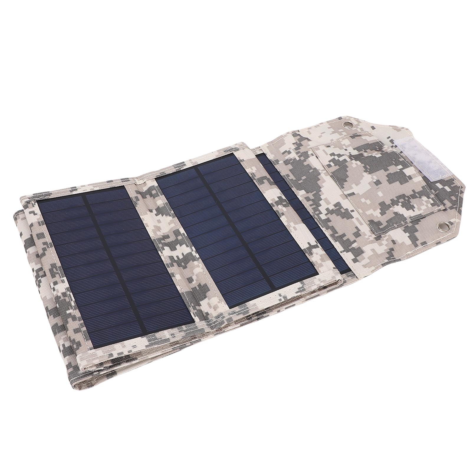 

Складная солнечная панель 12 Вт 5 В USB-выход Поликристаллический кремний 6-секционная зарядка для солнечной панели для