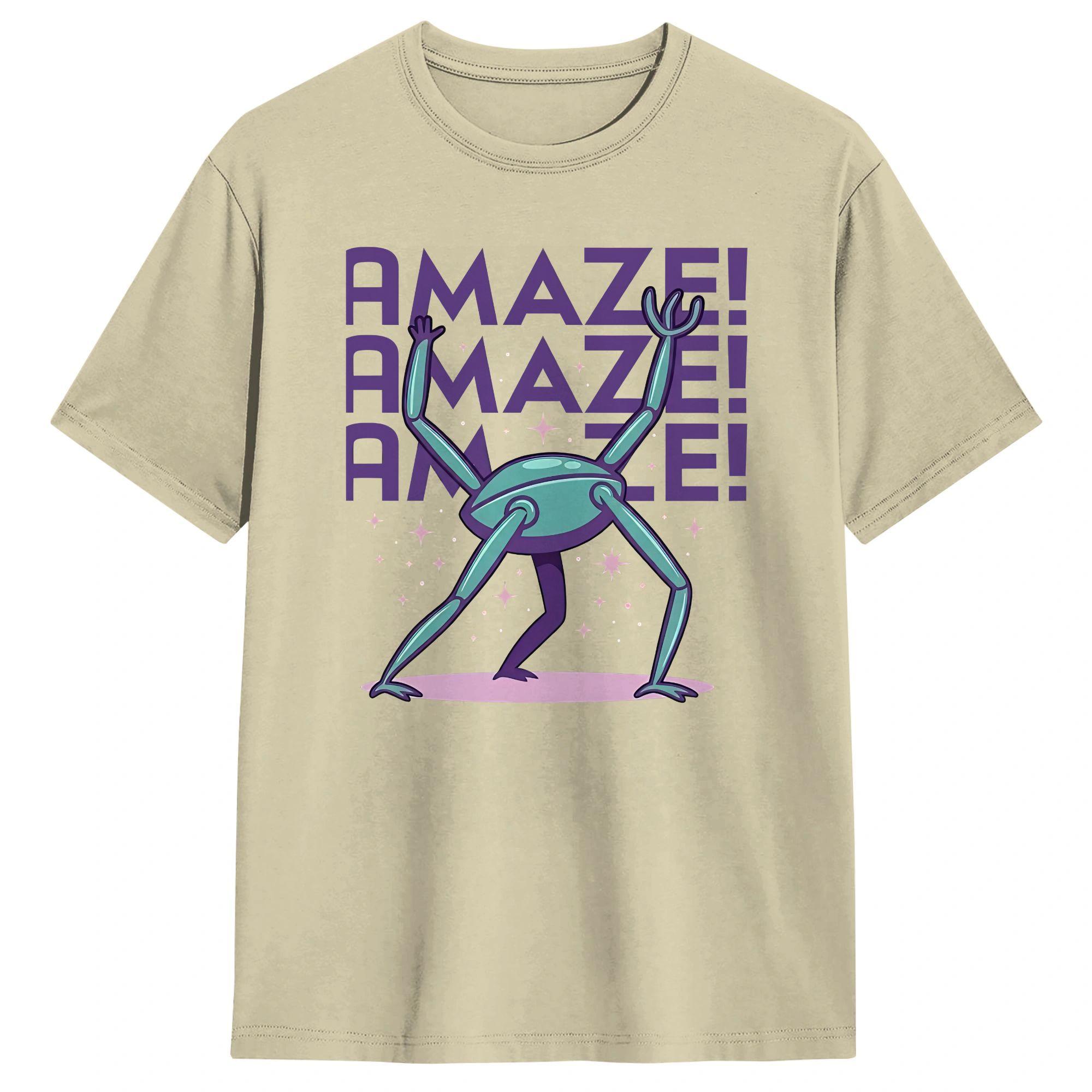 

Дивовижна футболка Amaze Project Hail Mary Rocky для чоловіків Новинка Чиста бавовна Футболка з круглим вирізом Короткий рукав Футболки Літній одяг S