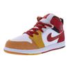Air Jordan 1 Mid SE PS Picnic Kids Sneakers Red Paprika Black DX2459-601