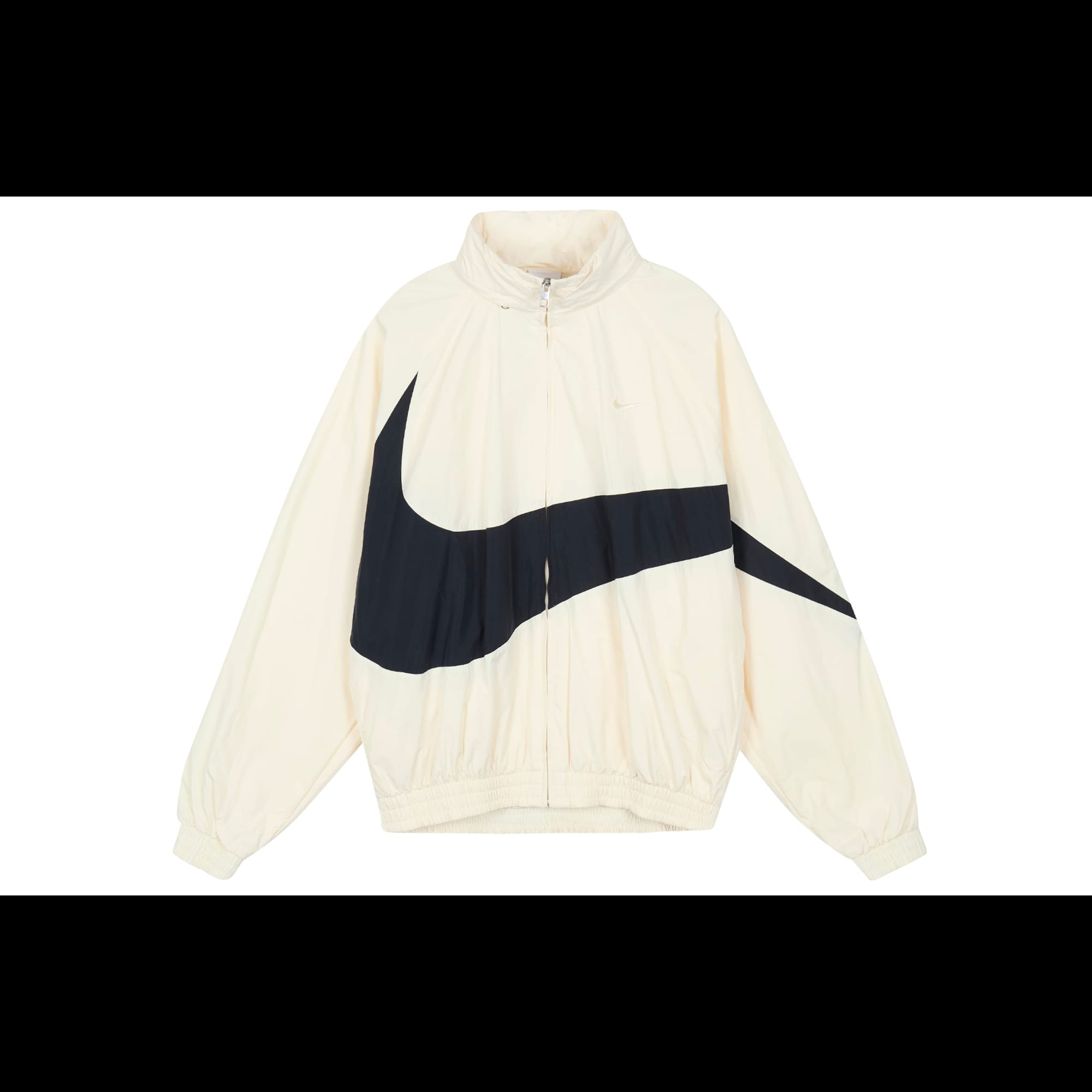 Nike Swoosh Herren Logo Gewebte Jacke 'Coconut Milk' FB7878-113 M kokos