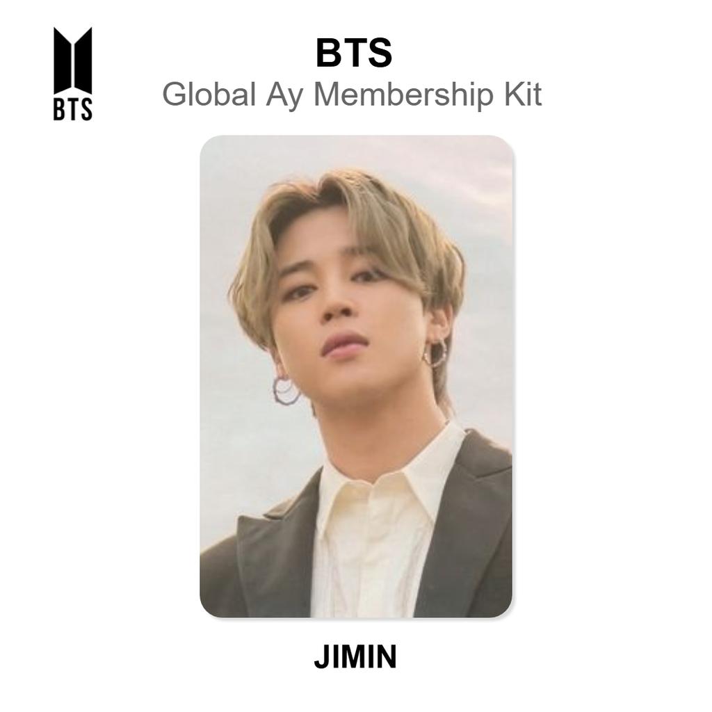 BTS Global Ay Membership Kit Official Photocard