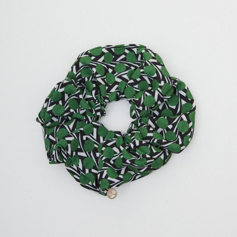 ANA MAISON Vegetarian Deco Big Hair Scrunchie