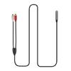 6.35mm to 2RCA Adapters Cord, 1/4Inch TRS Stereoed Female to 2RCA Female Y Splitters Line Extension Cable 30/180/300cm