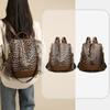 Schultasche neuer Modetrend einfacher Leopardenmuster-Rucksack Damen Freizeit Vielseitig Reisen Große Kapazität Diebstahlschutz Damenrucksack