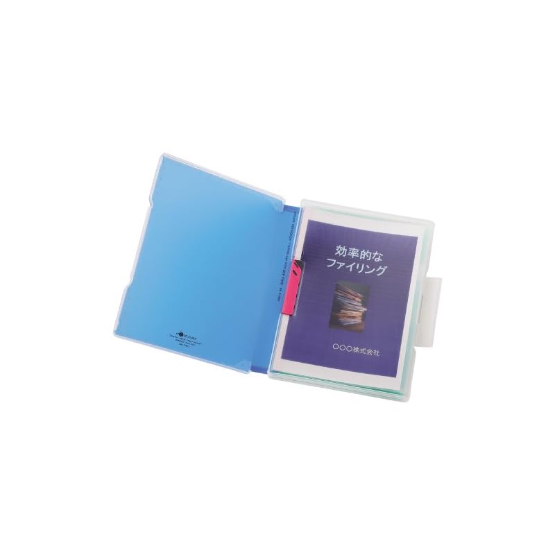 LIHIT LAB File Case A4 Blue A5029-8