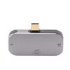 Docking Station 3 in 1 Type C Male to Mini DP USB A Type C Female USB C Dock for Windows for Android for OS X
