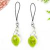 Ocean Series Transparent Green Resin Sea Conch Pendant - Mobile Phone Lanyard & Backpack Key Accessory