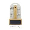 Solid Wood Pet Comb: Detangling and Hair Removal for Dogs & Cats