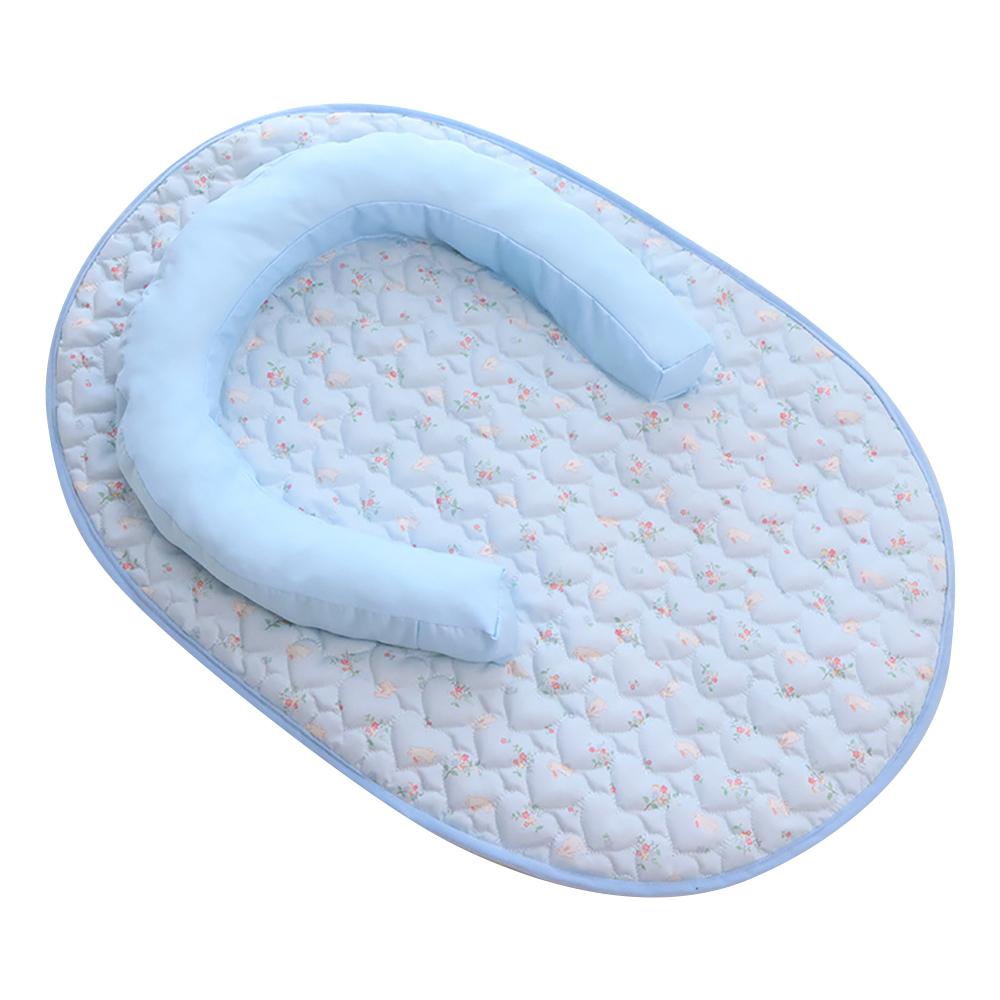 

2025 New Cat Bed Ergonomic Cuddle Pads with U-Shaped Pillow, Calming Anti-Anxiety Pet Mat, Comfortable Sleeping Bed for Cats S